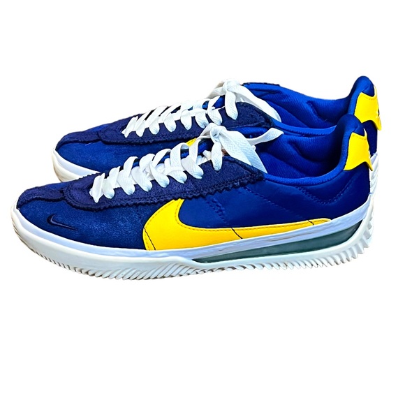 Nike BRSB Blue Gold Sneakers Skateboarding Shoes DH9227-400 Size 6.5 - Picture 2 of 8